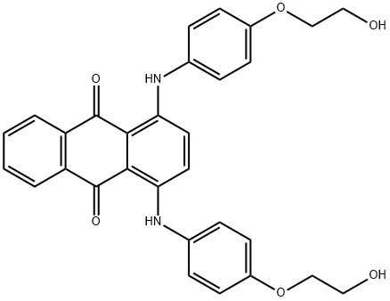 1,4-bis[[4-(2-hydroxyethoxy)phenyl]amino]anthraquinone