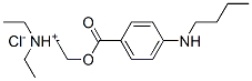 2-(4-butylaminobenzoyl)oxyethyl-diethyl-azanium chloride