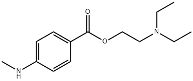 Benzoic acid, 4-(methylamino)-, 2-(diethylamino)ethyl ester