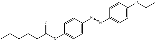 Hexanoic acid 4'-ethoxyazobenzene-4-yl ester