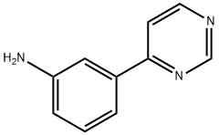 Benzenamine, 3-(4-pyrimidinyl)- (9CI)