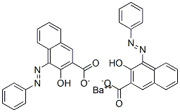Bis[3-hydroxy-4-(phenylazo)-2-naphthalenecarboxylic acid]barium salt