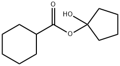 Cyclohexanecarboxylic acid 1-hydroxycyclopentyl ester