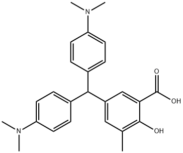 2-Hydroxy-5-[bis[4-(dimethylamino)phenyl]methyl]-3-methylbenzoic acid