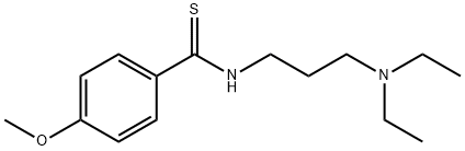 N-[3-(Diethylamino)propyl]-p-methoxythiobenzamide