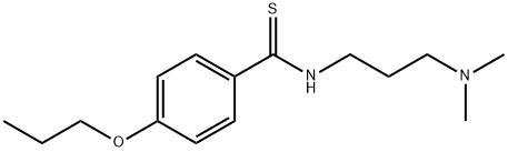 N-[3-(Dimethylamino)propyl]-p-propoxythiobenzamide