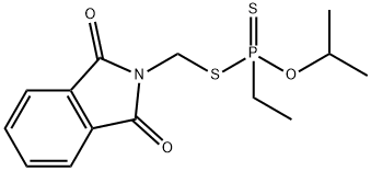 Ethylphosphonodithioic acid O-isopropyl S-[(1,3-dihydro-1,3-dioxo-2H-isoindol-2-yl)methyl] ester