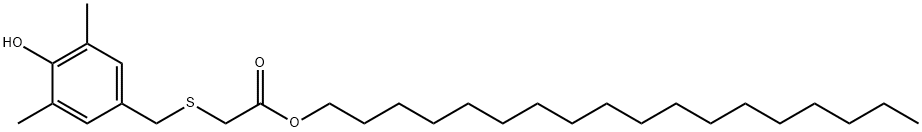octadecyl [[(4-hydroxy-3,5-dimethylphenyl)methyl]thio]acetate