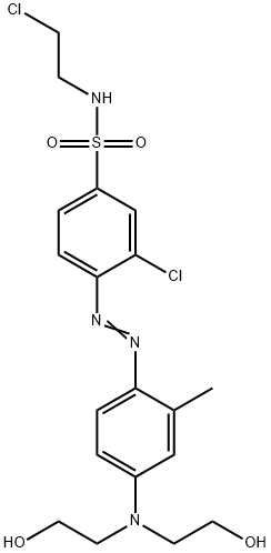 4-[[4-[bis(2-hydroxyethyl)amino]-o-tolyl]azo]-3-chloro-N-(2-chloroethyl)benzenesulphonamide