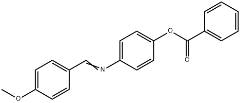 Benzoic acid 4-[[(4-methoxyphenyl)methylene]amino]phenyl ester