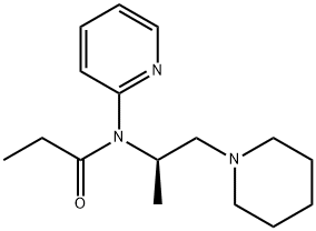 N-[[R,(-)]-1-Methyl-2-piperidinoethyl]-N-(2-pyridyl)propionamide