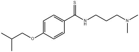 N-[3-(Dimethylamino)propyl]-p-(isobutoxy)thiobenzamide