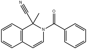 2-Benzoyl-1,2-dihydro-1-methyl-1-isoquinolinecarbonitrile