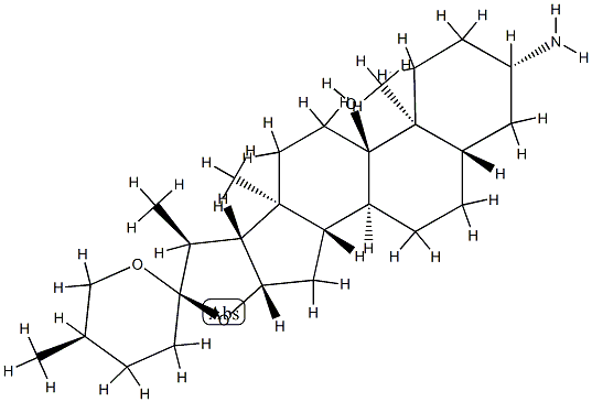 (25R)-3β-Amino-5α-spirostan-9-ol
