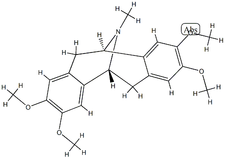 (5R)-5,6,11,12-Tetrahydro-2,3,8,9-tetramethoxy-N-methyldibenzo[a,e]cycloocten-5α,11α-imine