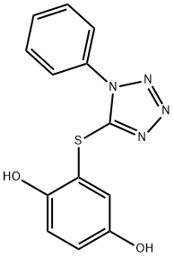 1,4-Benzenediol, 2-[(1-phenyl-1H-tetrazol-5-yl)thio]-