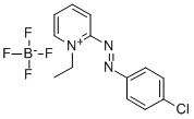 2-((p-Chlorophenyl)azo)-1-ethylpyridiniumtetrafluoroborate