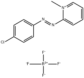 2-((p-Chlorophenyl)azo)-1-methylpyridiniumtetrafluoborate