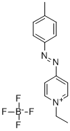 1-Ethyl-4-(p-tolylazo)-pyridinium tetrafluoroborate