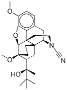 6,-Ethenomorphinan-17-carbonitrile, 4,5-epoxy-18,19-dihydro-7-(1-hydroxy-1,2,2-trimethylpropyl)-3,6-dimethoxy-, [5alpha,7alpha(S)]-
