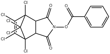 4,7-Methano-1H-isoindole-1,3(2H)-dione, 2-(benzoyloxy)-4,5,6,7,8,8-hexachloro-3a,4,7,7a-tetrahydro-