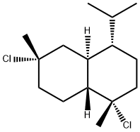[1S,4aβ,8aα,(-)]-1β,6β-Dichlorodecahydro-1,6-dimethyl-4β-(1-methylethyl)naphthalene
