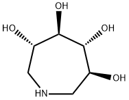 1H-Azepine-3,4,5,6-tetrol, hexahydro-, (3S,4R,5R,6S)-
