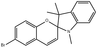 螺[1,3,3-三甲基吲哚-(6'-溴苯并二氢吡喃)][光致变色化合物]