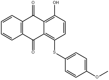1-hydroxy-4-[(4-methoxyphenyl)thio]anthraquinone