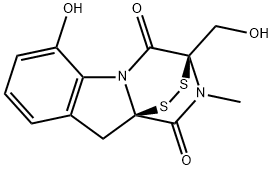(3R)-2,3-Dihydro-6-hydroxy-3-(hydroxymethyl)-2-methyl-10H-3α,10aα-epidithiopyrazino[1,2-a]indole-1,4-dione