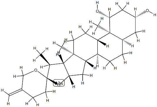 5β-Spirost-25(27)-ene-1β,3β-diol