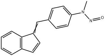 1-(4-N-METHYL-N-NITROSAMINO-BENZYLIDENE)INDENE