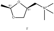 L-(+)-顺-2-甲基-4-三甲基铵甲基-1,3-二氧戊环碘化物
