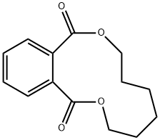 3,4,5,6,7,8-hexahydrobenzo-2,9-dioxacyclododecin-1,10-dione
