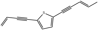 2-(3-Buten-1-ynyl)-5-[(E)-3-penten-1-ynyl]thiophene