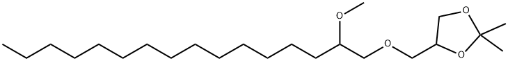 4-[[(2-Methoxyhexadecyl)oxy]methyl]-2,2-dimethyl-1,3-dioxolane