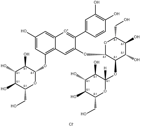 CYANIDIN 3-SOPHOROSIDE-5-GLUCOSIDE