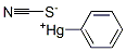 Phenylmercuric thiocyanate