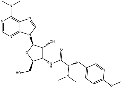 3'-[[(S)-2-(Dimethylamino)-3-(p-methoxyphenyl)propionyl]amino]-3'-deoxy-N,N-dimethyladenosine