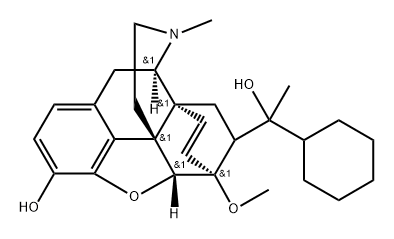α-Cyclohexyl-4,5α-epoxy-3-hydroxy-6-methoxy-α,17-dimethyl-6,14-ethenomorphinan-7-methanol