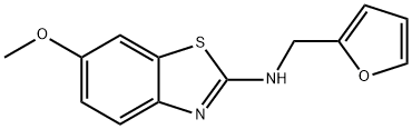 N-(2-FURYLMETHYL)-6-METHOXY-1,3-BENZOTHIAZOL-2-AMINE