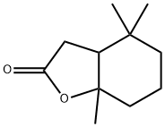 2(3H)-Benzofuranone, hexahydro-4,4,7a-trimethyl-