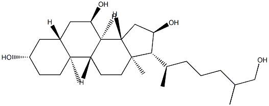 5α-Cholestane-3β,7α,16α,26-tetraol