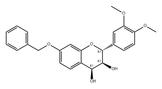 trans-2,3,cis-3,4-7-(Benzyloxy)-3',4'-dimethoxy-3,4-flavandiol