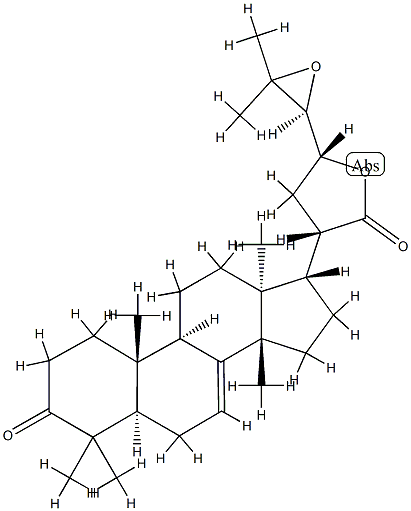 (13α,14β,17α,20S,23R,24S)-24,25-Epoxy-23-hydroxy-3-oxo-5α-lanost-7-en-21-oic acid γ-lactone