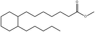 2-Pentylcyclohexaneheptanoic acid methyl ester