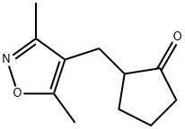 2-[(3,5-Dimethyl-4-isoxazolyl)methyl]cyclopentanone
