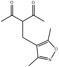 3-[(3,5-Dimethyl-4-isoxazolyl)methyl]-2,4-pentanedione