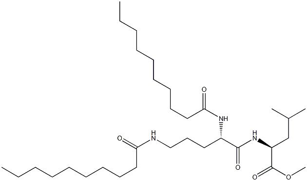 N2,N5-Didecanoyl-L-Orn-L-Leu-OMe