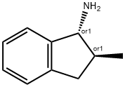 1H-Inden-1-amine,2,3-dihydro-2-methyl-,(1R,2S)-rel-(9CI)
